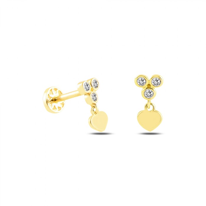 Arnigold - Altın piercing 14 Ayar