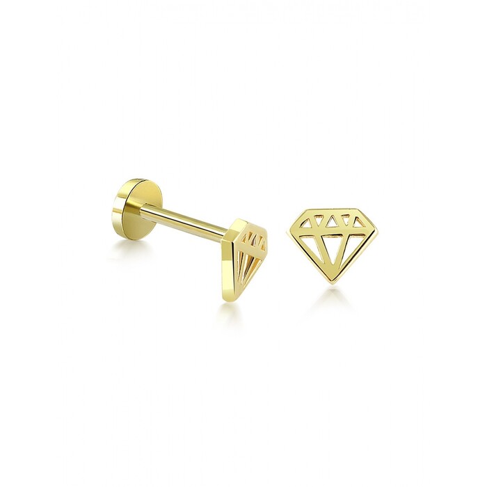 Arnigold - Altın piercing 14 Ayar