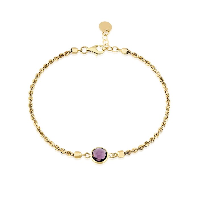 Arnigold - Ametist Bracelet