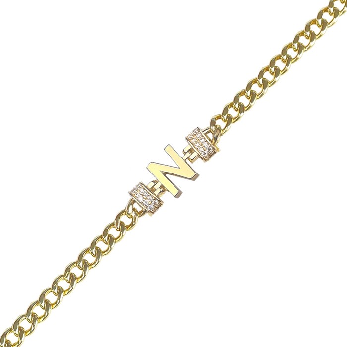 Arnigold - N Letter Bracelet