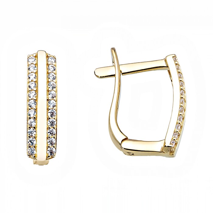Arnigold - YELLOW EARRING 14K