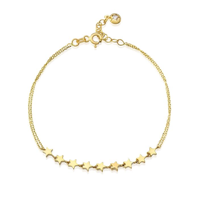 Lucky Star Gold Bracelet