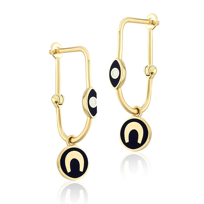 Arnigold - Dark Blue Küpe