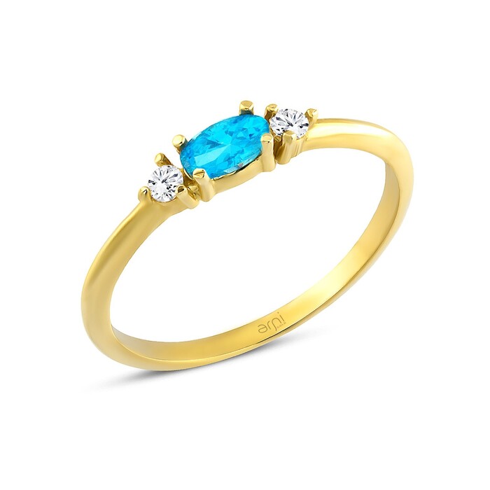 Arnigold - Little Aqua Yüzük