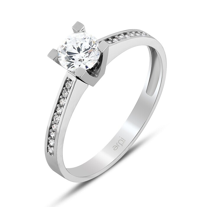 Arnigold - Solitaire White Gold Ring