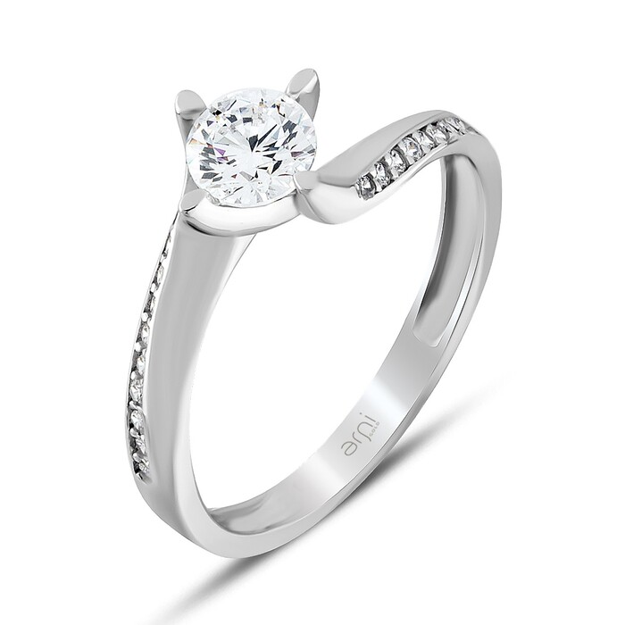 Arnigold - Solitaire White Gold Ring