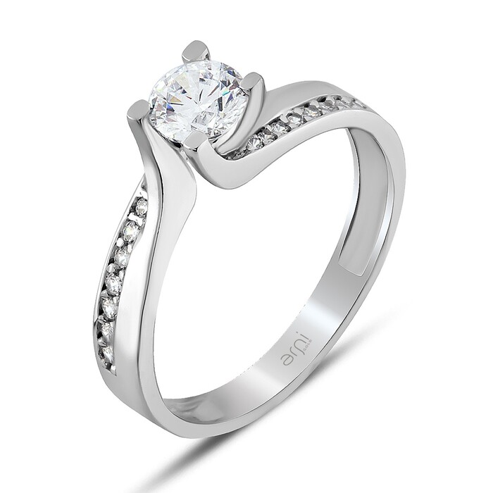 Arnigold - Solitaire White Gold Ring