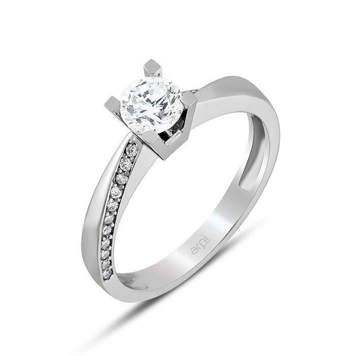 Arnigold - Solitaire White Gold Ring