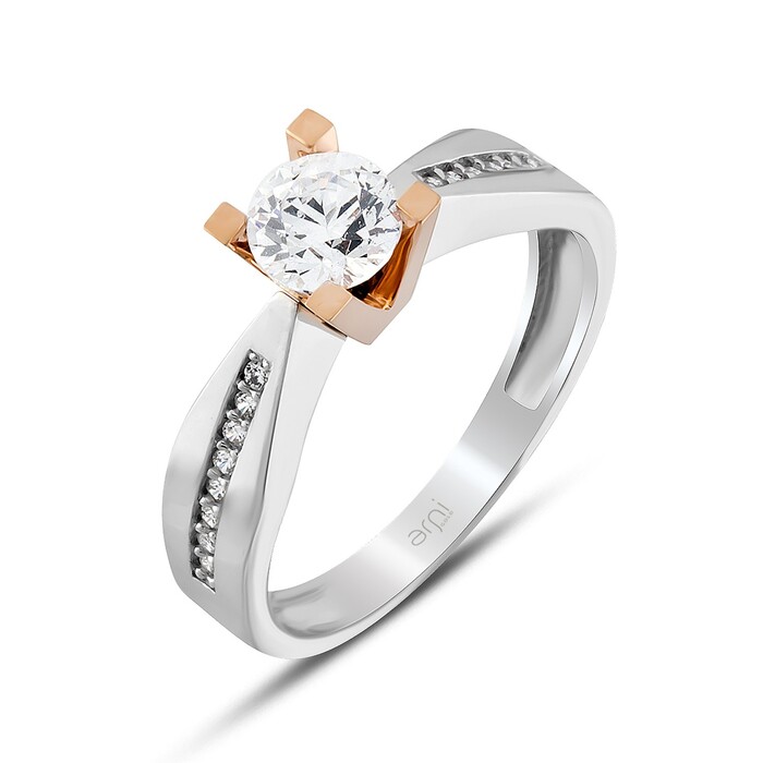 Arnigold - Solitaire White Gold Ring
