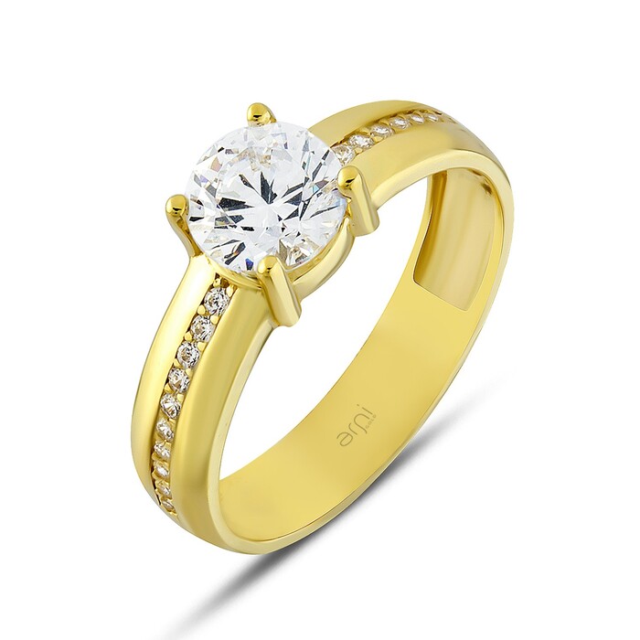 Arnigold - Solitaire Yellow Gold Ring