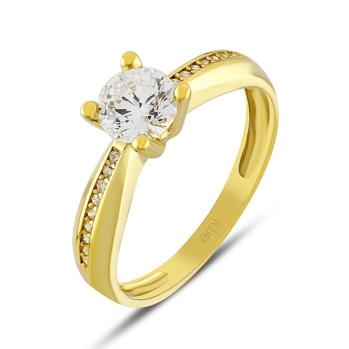 Arnigold - Solitaire Yellow Gold Ring