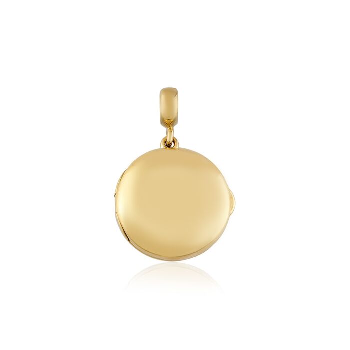 Circle Gold NecklaceTip 14K